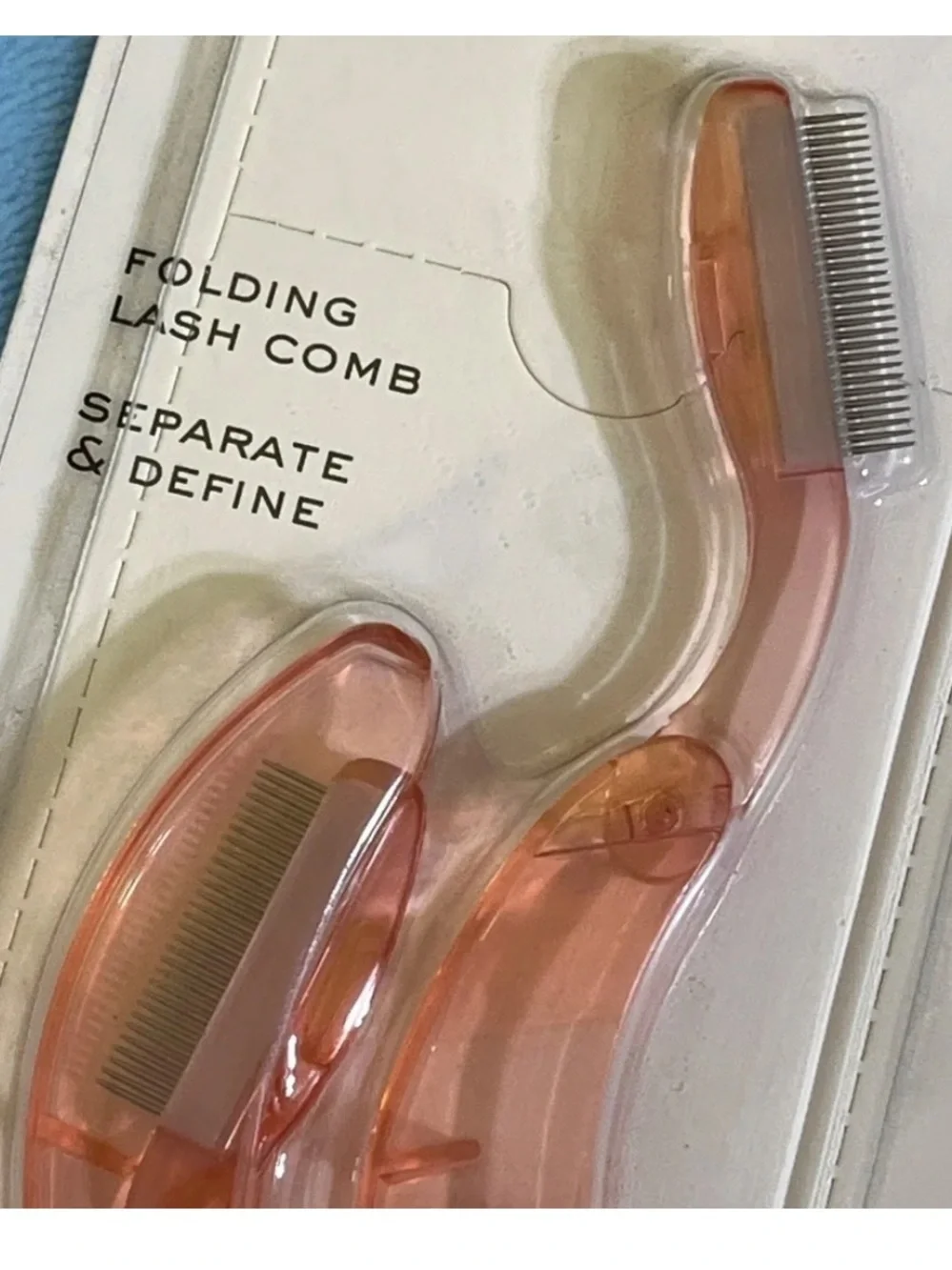 NEW About Beauty Lash Lover Folding Eyelash Comb, 2-count